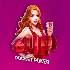 Logo of 6 Up Pocket Poker from FlipLuck at King Pari Casino