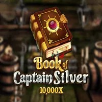 Book of Captain Silver slot logo by All41 Studios at King Pari CasinoBook of Captain Silver