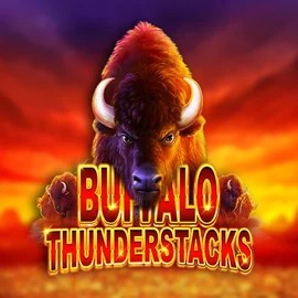 Buffalo Thunderstacks logo by Amatic Industries at King Pari CasinoBuffalo Thunderstacks