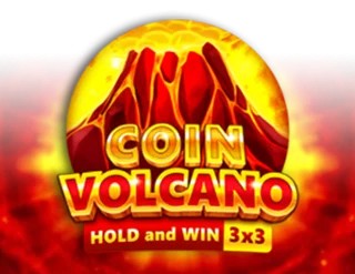 Logo of Coin Volcano from 3 Oaks Gaming at King Pari Casino