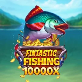 Fintastic Fishing slot logo by Foxium at King Pari CasinoFintastic Fishing
