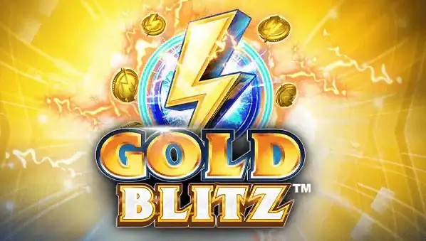 Gold Blitz logo by Fortune Factory Studios at King Pari CasinoGold Blitz