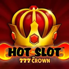 Hot Slot 777 Crown slot logo by Wazdan at King Pari Casino