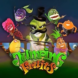 Jumping Fruits slot icon by Wazdan, available at King Pari Casino