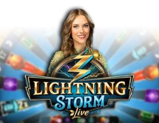 Lightning Storm slot icon by Evolution, available at King Pari Casino