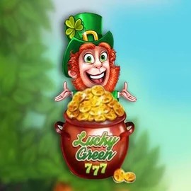 Lucky Green slot logo by betiXon at King Pari CasinoLucky Green