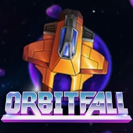 Logo of Orbitfall from ELK Studios at King Pari Casino