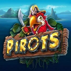 Pirots slot logo by ELK Studios at King Pari CasinoPirots