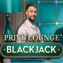 Privé Lounge Blackjack slot visual from Pragmatic Play available on kingpariscasino.ca