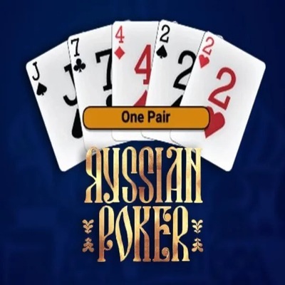 Russian Poker logo – Table Games by OneTouch Games at King Pari Casino