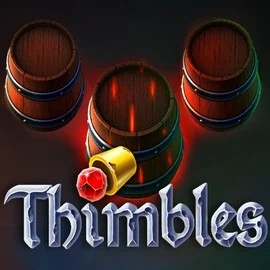 Thimbles slot logo by Evoplay at King Pari CasinoThimbles