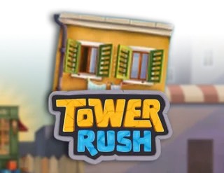 Logo of Tower Rush from Galaxsys at King Pari Casino